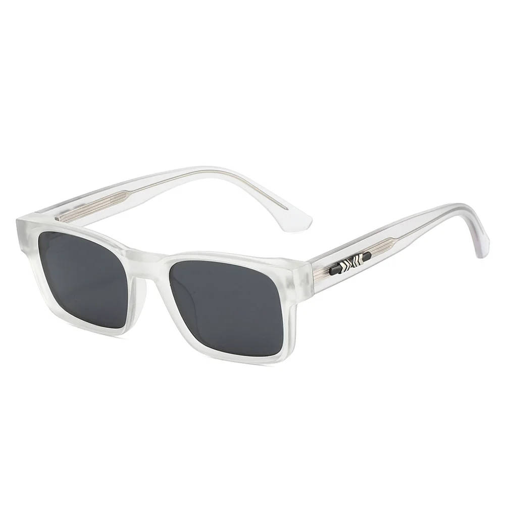 Qualität Quadratische Polarisierte Sonnenbrille Männer Metall Kern UV400 Unisex Sonnenbrille Reisen Wandern Strand Angeln Brillen