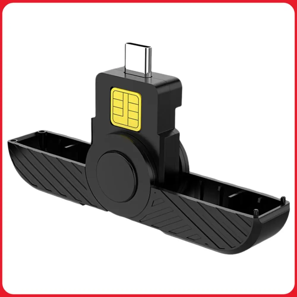 

Портативный USB-ридер карт Type-C: универсальный считыватель для CAC, банковских карт, Visa, SIM-карт, ID-карт и цифровых сертификатов безопасности