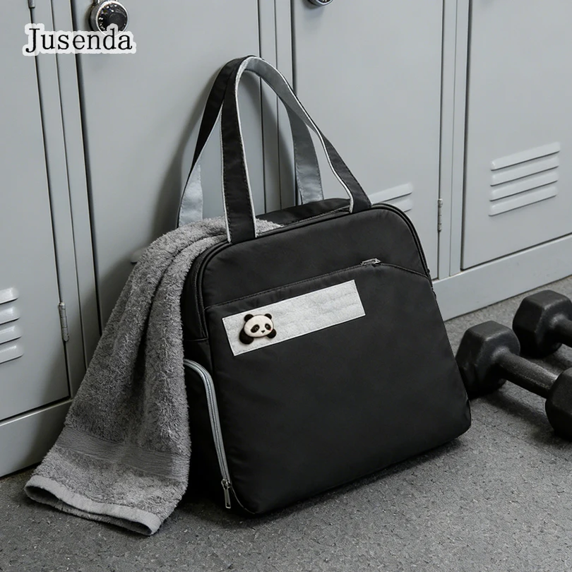 

Jusenda Новая спортивная сумка для фитнеса Pickleball Rakcet Bag Большая вместительная сумка на одно плечо с отделением для обуви