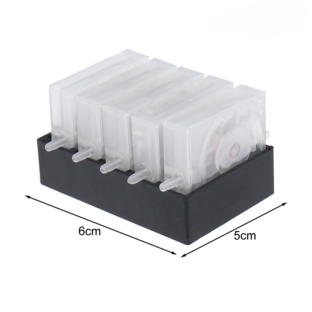 High Pressure Stable Ink Control Valve for Printer Damper with Single Pass Design for Continuous Ink Supply Systems