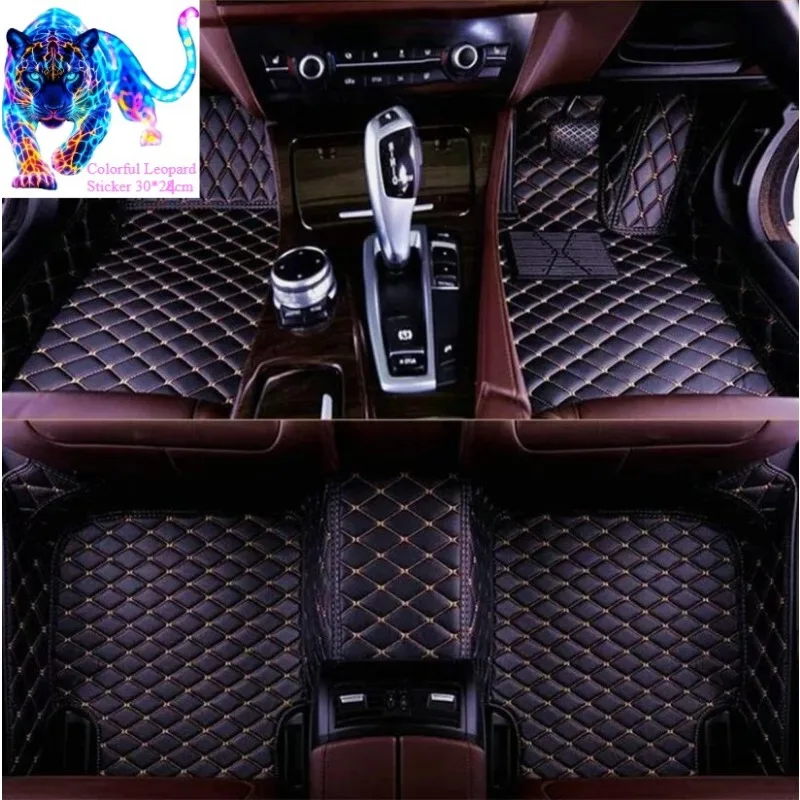Customize For BYD M9 7Seats 2024-2026 Car Floor Mats Car Accessories Luxury Waterproof Carpets Covers Left /Right Hand Drive