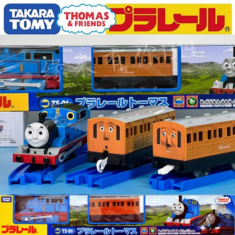 Takara Tomy Tomica Thoma & Friends tren eléctrico juguetes niños Diecast Percy Toby Gordon Henry vehículo modelo motor regalo de vacaciones