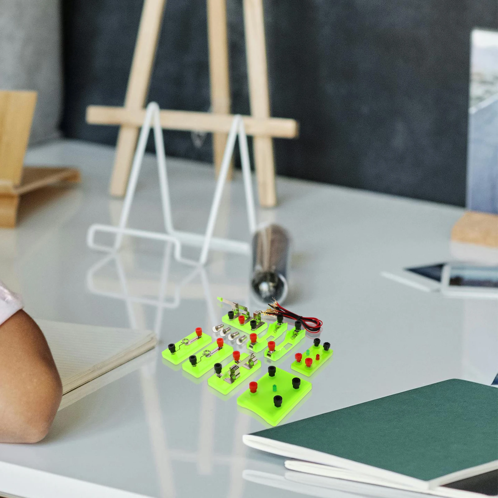 

Circuit Experiment Kit For Kids Stem Basic Electricity Science Lab Set Diy Electrical Circuit Kit For Junior High School