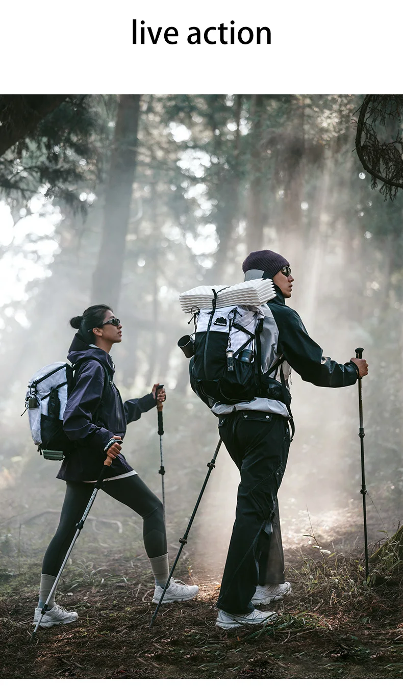 Naturehike Helium 30L Reiserucksack für Herren und Damen, Klettertasche für Outdoor-Sportarten, Wandern, Bergsteigen, ultraleicht, großes Fassungsvermögen – Detail 14