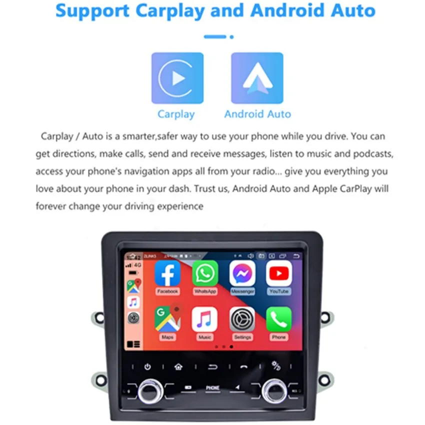 Radio samochodowe DSP z Androidem 12, odtwarzacz multimedialny, nawigacja, stereo do Porsche Boxster/911/Cayman/718/918/981/997 z funkcją Carplay
