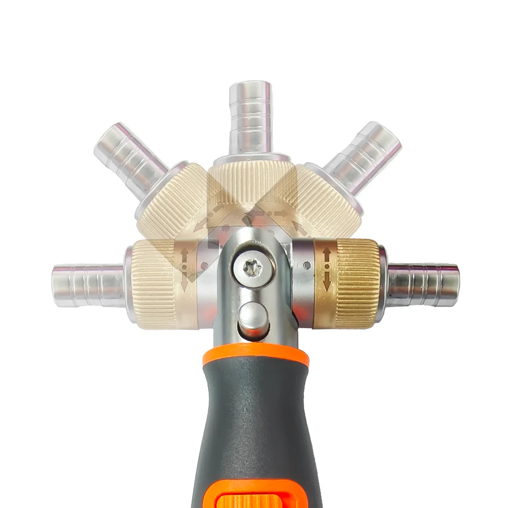 Obeng Ratchet 10 In 1 Set Obeng Sudut Kepala Obeng Tersembunyi Multi Sudut Multifungsi Portabel