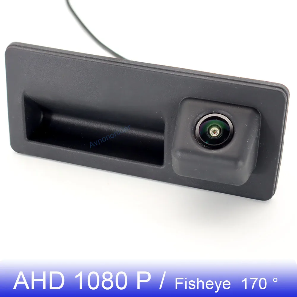 Uchwyt pojazdu kamera cofania do Audi Q3 A5 Q5 S5 2013 ~ 2018 do Audi A6 C7 4G 2011 ~ 2020 170 ° AHD 1080P kamera rybie oko