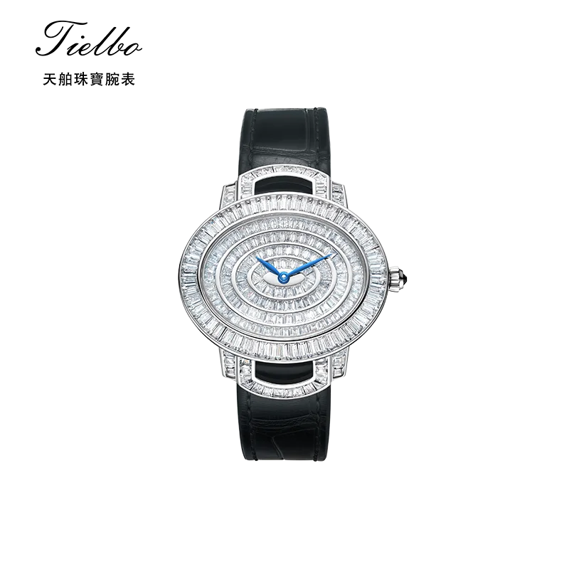 Orologi automatici di lusso da uomo movimento giapponese trasparente vetro zaffiro cinturino in gomma impermeabile Business Fashion Casual da polso