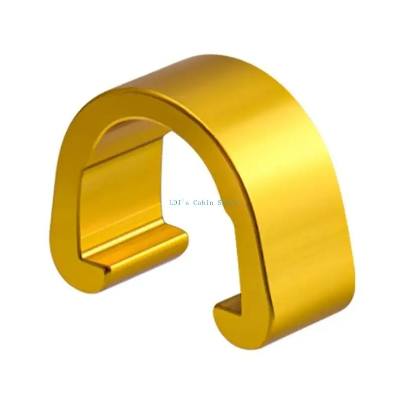 XXFC 10 PCS Aluminium legering fietskabel C-clips remkabelbehuizing clip vaste klemmen