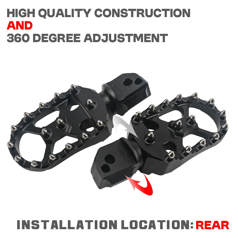 

Passenger Pedals For BMW S1000R 2014-2016 2019-2025 S1000 RR s1000r Foot Rest Rear Footpegs Motorcycle Footrests Foot Rests Pegs