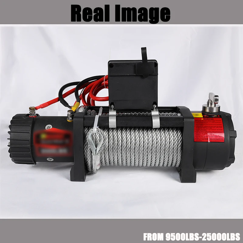 RTS Wire Cable Winch 4wd Offroad 12000lbs Heavy Duty Industrial DC 12v Electric Car  13000lbs for Sale