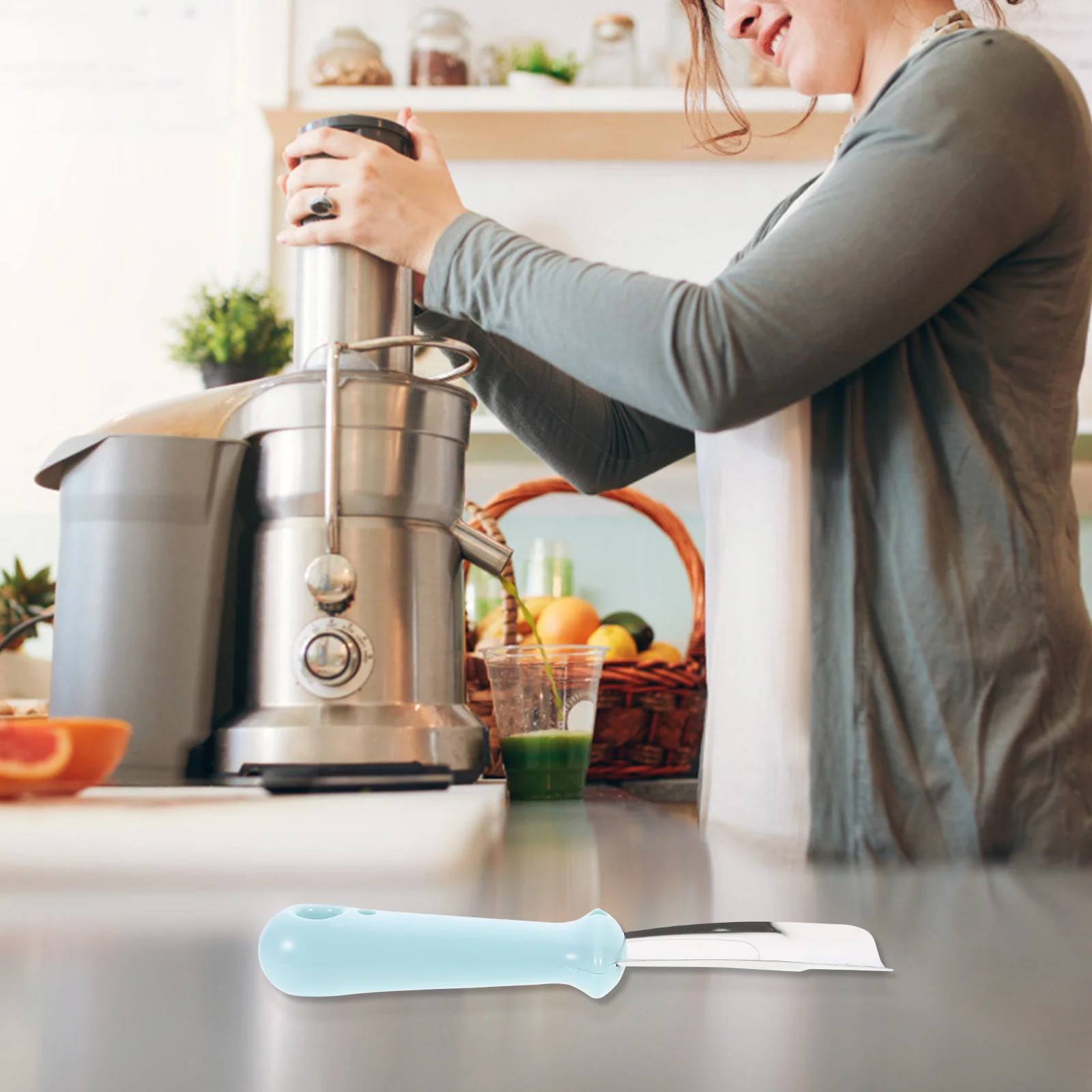 

3Pcs Defrost Ice Scraper Premium Kitchen Gadget for Fridge Freezer Frost Removal Heavy Duty Ice Shovel with Straight and Curved