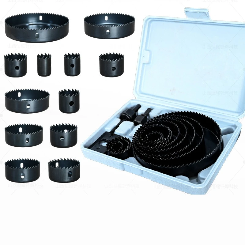 

Набор коронок для сверления отверстий в дереве 19-127 мм, большой диаметр, для дерева, гипсокартона, пластиковых стен