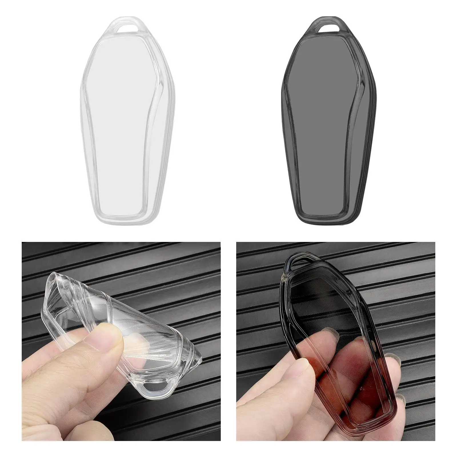 

Автомобильный защитный чехол для автомобильного ключа из ТПУ для Byd Atto 3, легко устанавливается