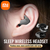 Xiaomi Sleep Invisible Stereo Headset IPX5 Waterproof Wireless Bluetooth 5.3 Earphone Earbuds with Mic Mini Hidden Headphones