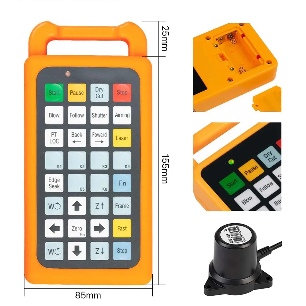 FSCUT2000 Laser Cutting System Set BCS100 Height Controller+PCI Controller Card+Amplifier+Board Cable+Wireless Remote Control