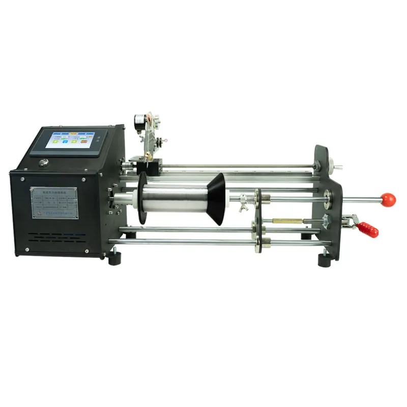 PWD-M-30 Fiber Optic Winding Machine Multi-Layer Winder with Magnetic Tensioner 220V for Enameled Wire/Fiber