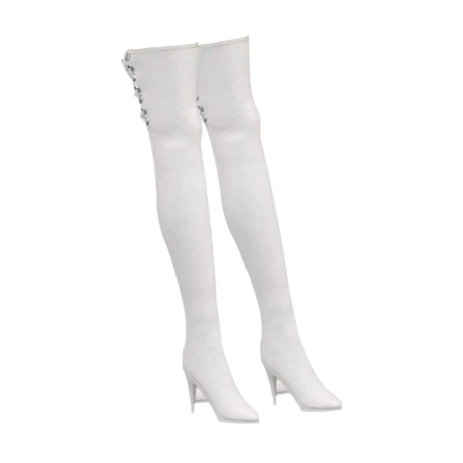 

1:6 Scale Doll High Boots for Female Action Figures, Fashion Footwear for Collectors