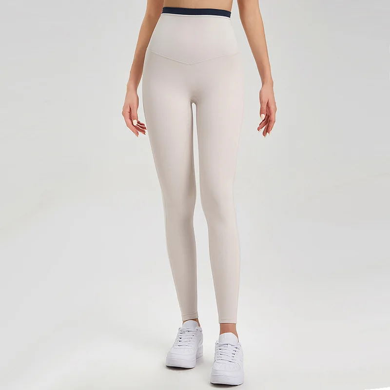 

Women Sport Leggings High Waist Yoga Pants Slimming Naked Leggings Hip Lifting Running Trousers Elastic Gym Fitness Tights Femme