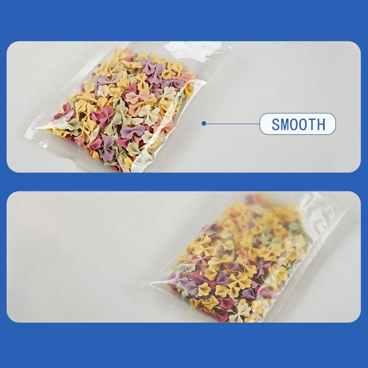 【42% OFF】100 Pieces 20x30cm Vacuum Sealer Bags with Tear Recess Clear Plastic Flat Pouches Bulk Food Packaging Bags