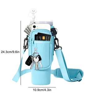 Beutelhalter der Neopren -Wasserflasche, verstellbar 6 Hauptverkaufszervikaler Thermalbeutel - №1