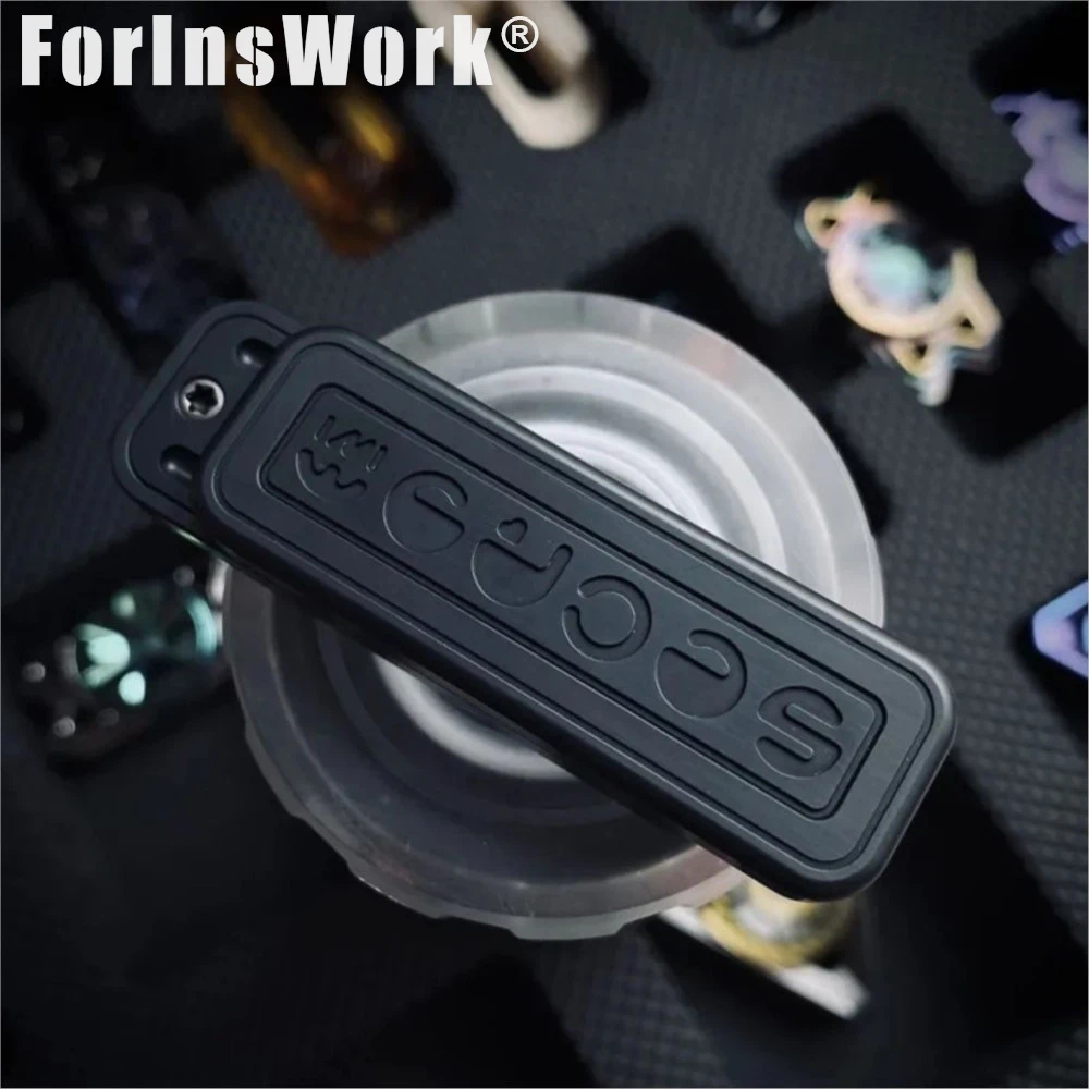 WMEDC PEEK Black PEI SECRET Mechanical SLIDER Peek Slider Fidget Anxiety Toys Office Desk Gadgets