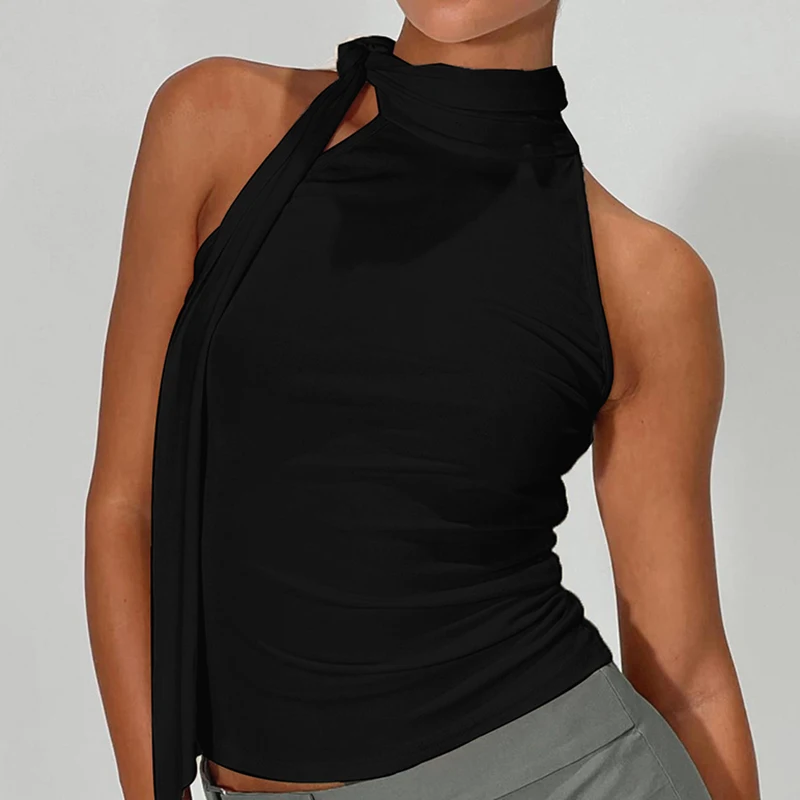 Sweetown حصيرة اللون تنوعا الجانب التعادل سترة التخسيس مثير الشارع الشهير Sle المرأة أعلى قاعدة اللون النقي irt