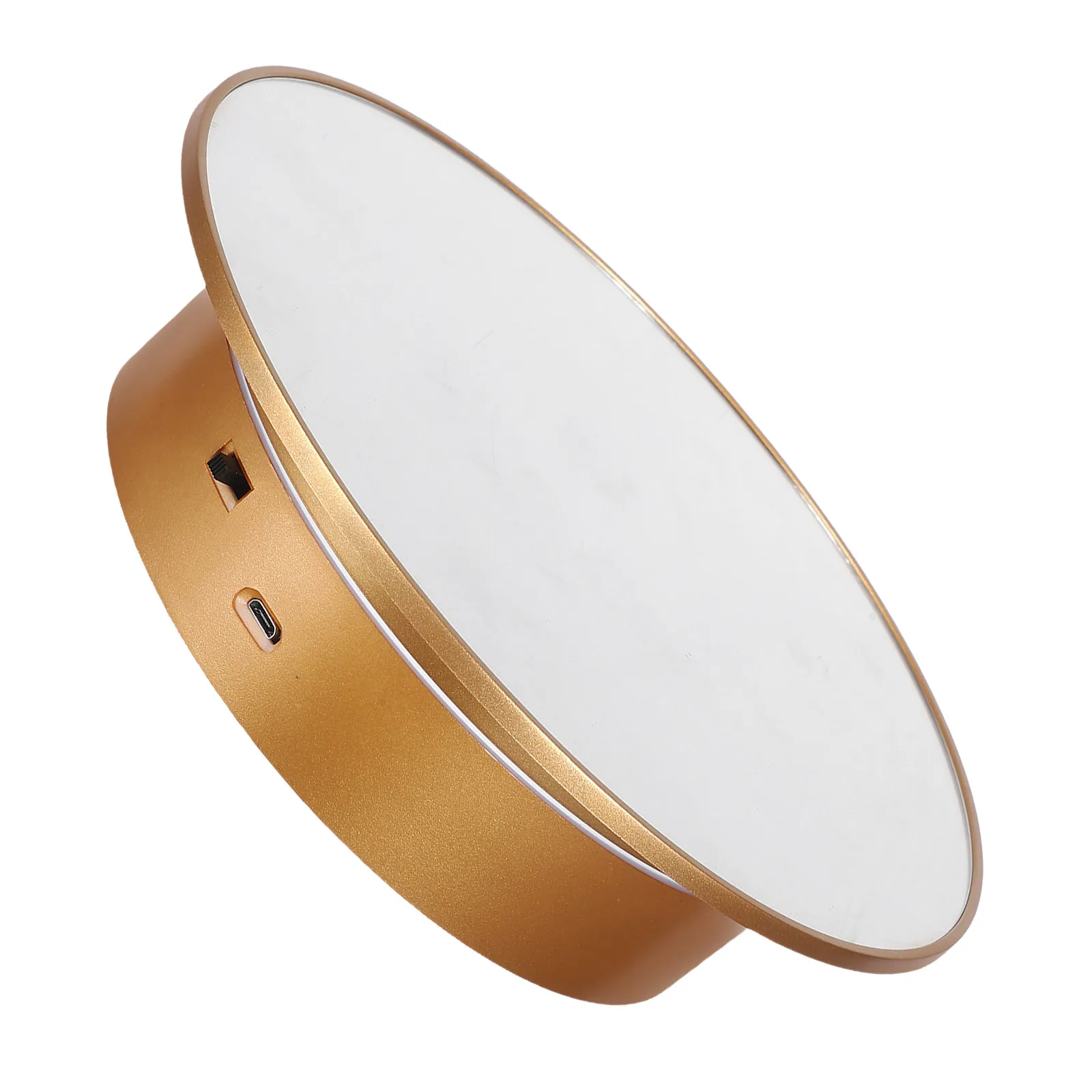 

Electric Rotating Display Stand Jewelry Live Streaming Video Recording Small Turntable Platform Base for Product Show