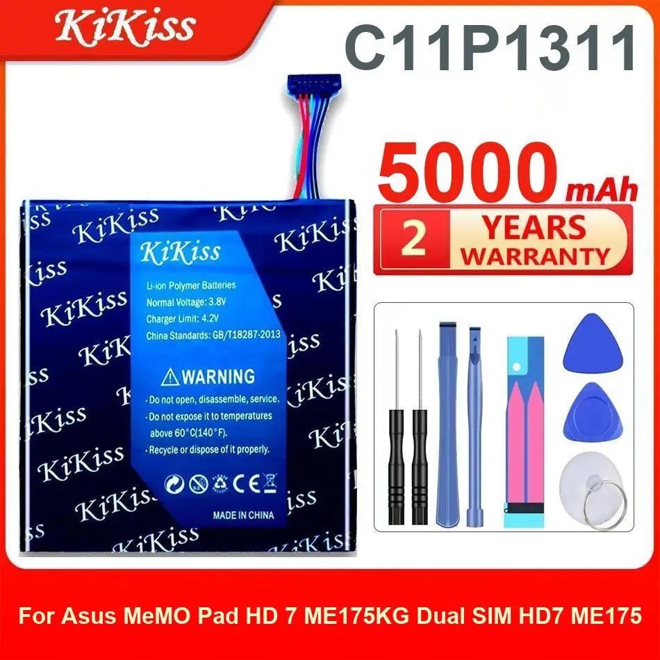

Durable Premium C11P1311 Tablet Battery For Asus Memo Pad Hd 7 ME175KG Dual Sim HD7 ME175 5000Mah