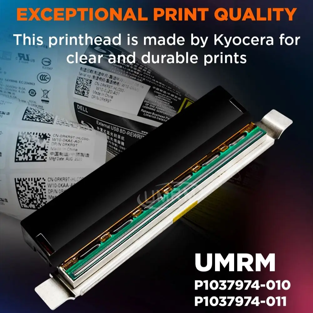P1037974-010/P1037974-011 Printhead for Zebra ZT210/ZT220/ZT230 203/300dpi Thermal Barcode Label Printer Printing Machine Parts