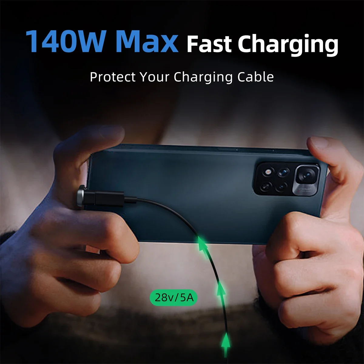180 Degree Angle USB C Adapter USB-C 20Gbps PD 140W Charging Tablet USB C U Shape Converter for Steam Deck Accessories