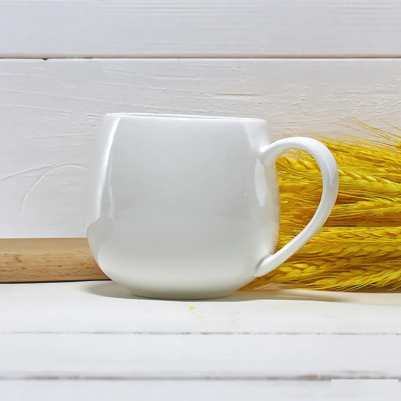 Morning Tea Coffee - 430ML, Ceramic bone china tumbler cup,