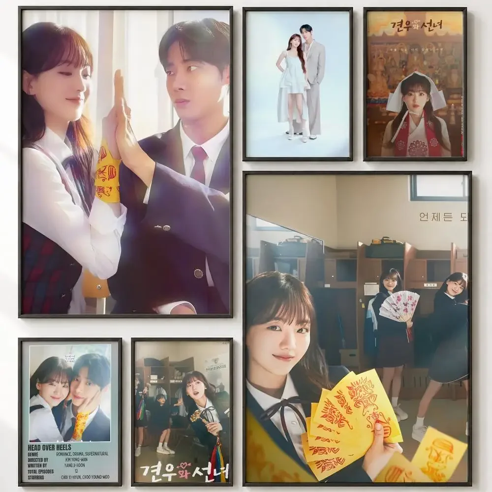 Head Over Heels Korea TV Poster HD poster wall art self-stick no-residue for home cafe office great gift