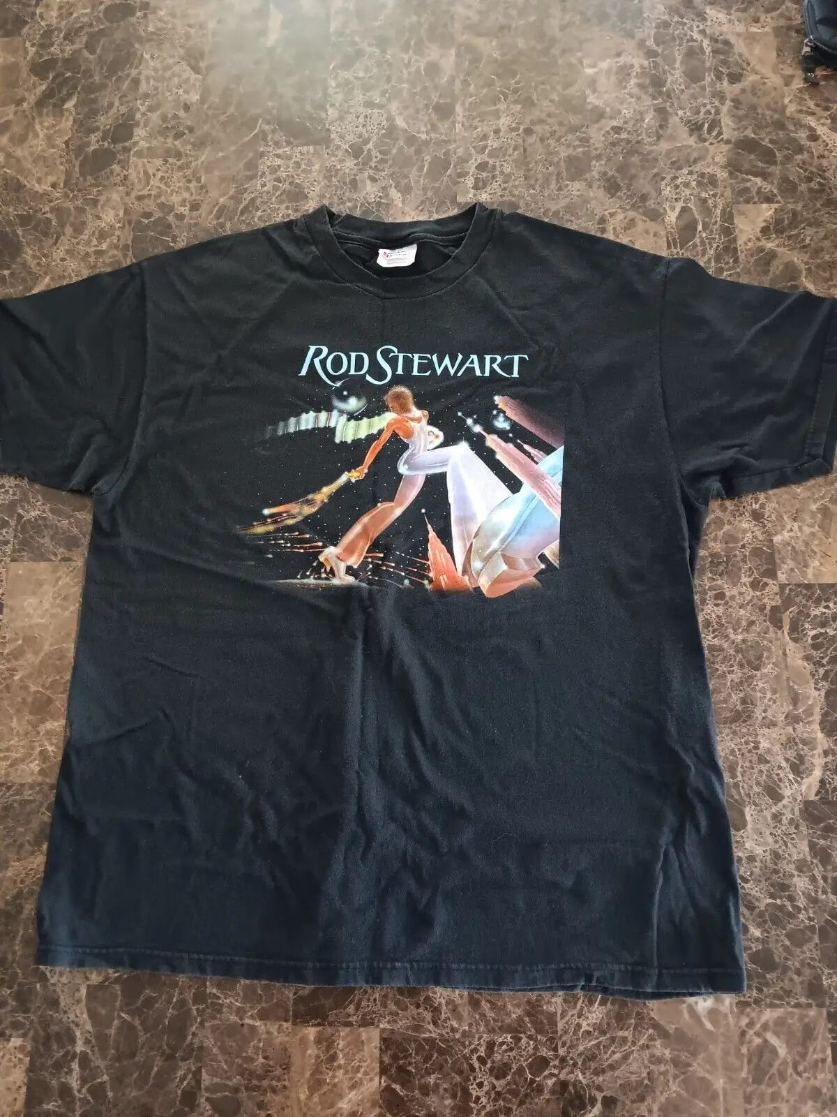 Rod Stewart T Shirt By Stedman X Large Good Condition