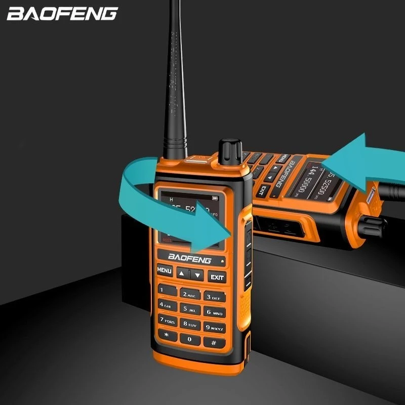 Baofeng High Quality Walkie-talkie New Outdoor Direct Charge One-click Frequency Adjustable Frequency Mountaineering Intercom