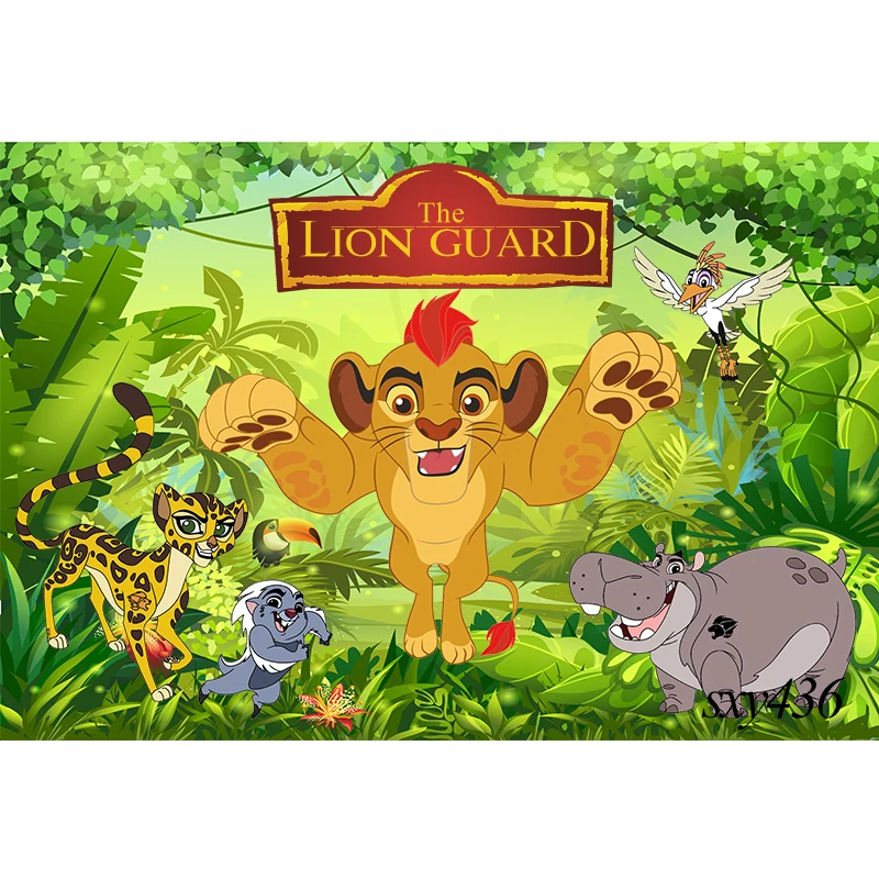 ديزني الأسد الملك الخلفيات للتصوير الغابات الخضراء يترك الأولاد سافاي الغابة حفلة عيد ميلاد خلفية الصورة استوديو المورد