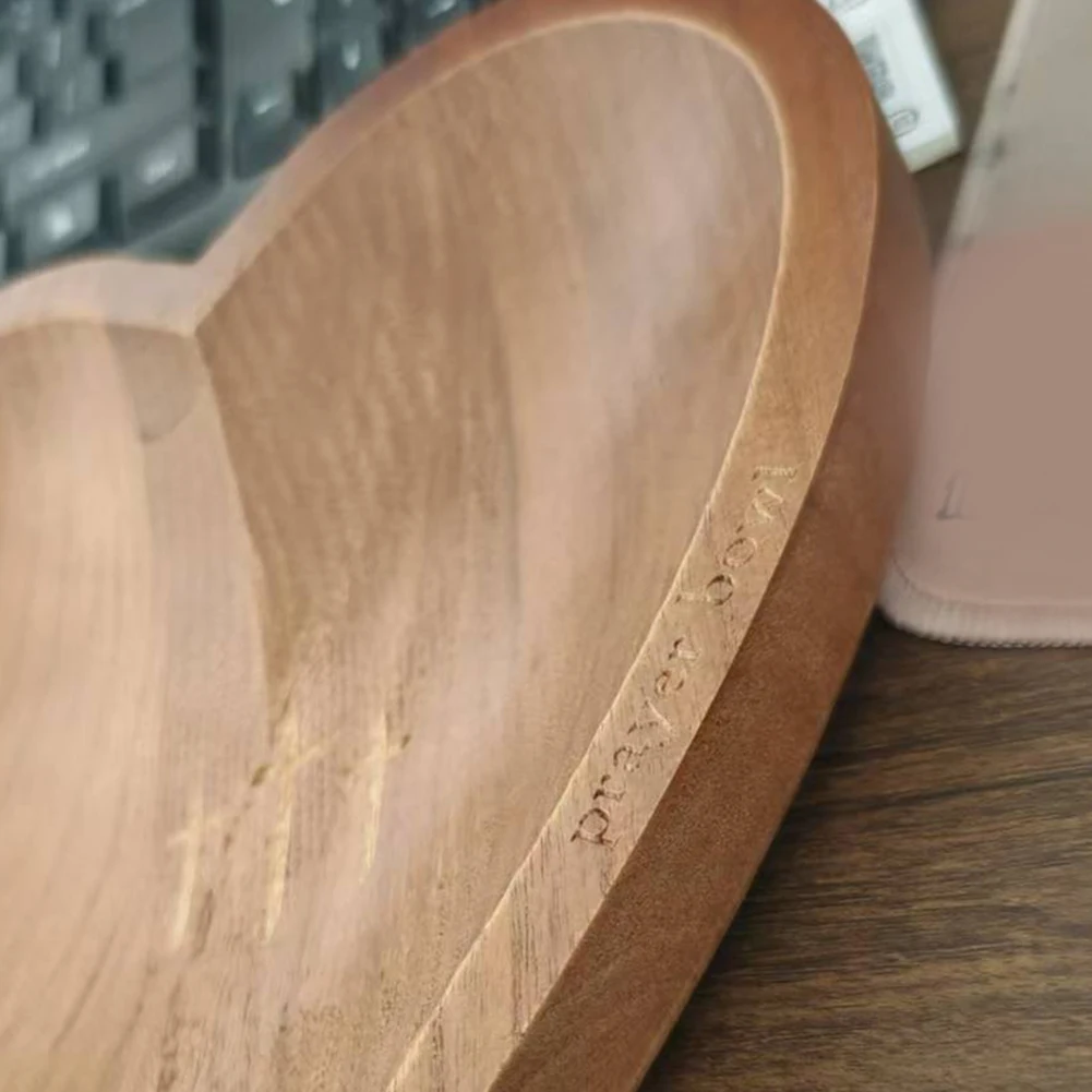 

Decorating Coffee Table Heart-Shaped Prayer Bowl Decorative Prayer Bowl Charming Home Decor Item Decorative Accent