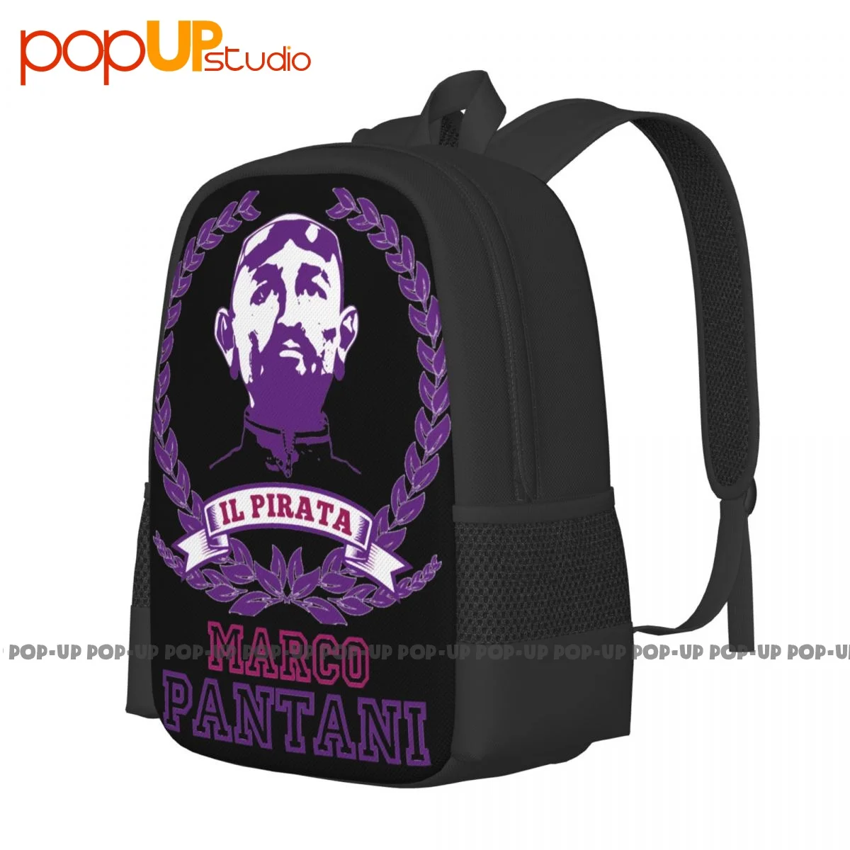 Marco Pantani Ciclismo Campione Il Pirata Cesenatico Backpack Large Capacity Softback Gymnast Bag