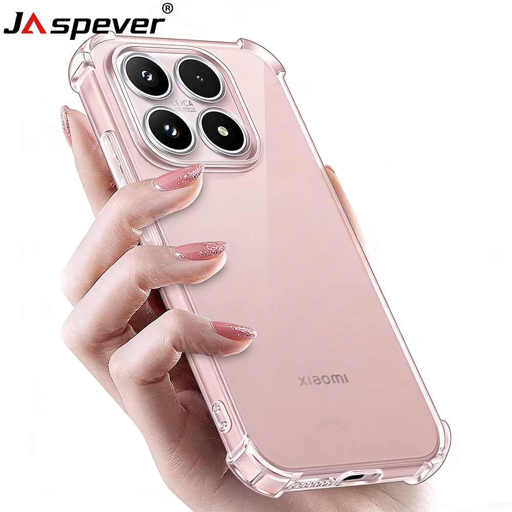 Soft Shockproof Case For Xiaomi 17 15 14 13 Ultra 14T 13T Pro Lite Ultra-Thin Silicone Shell For Xiaomi17 Xiaomi15 Clear Cover