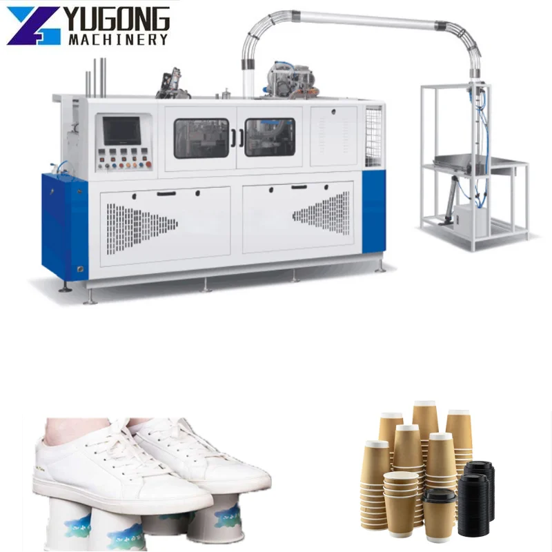 YG New Style Customized Paper Tea Cup Making Machine Small Cost Automatic Paper Cup 3D Forming Equipment Manufacturers In China