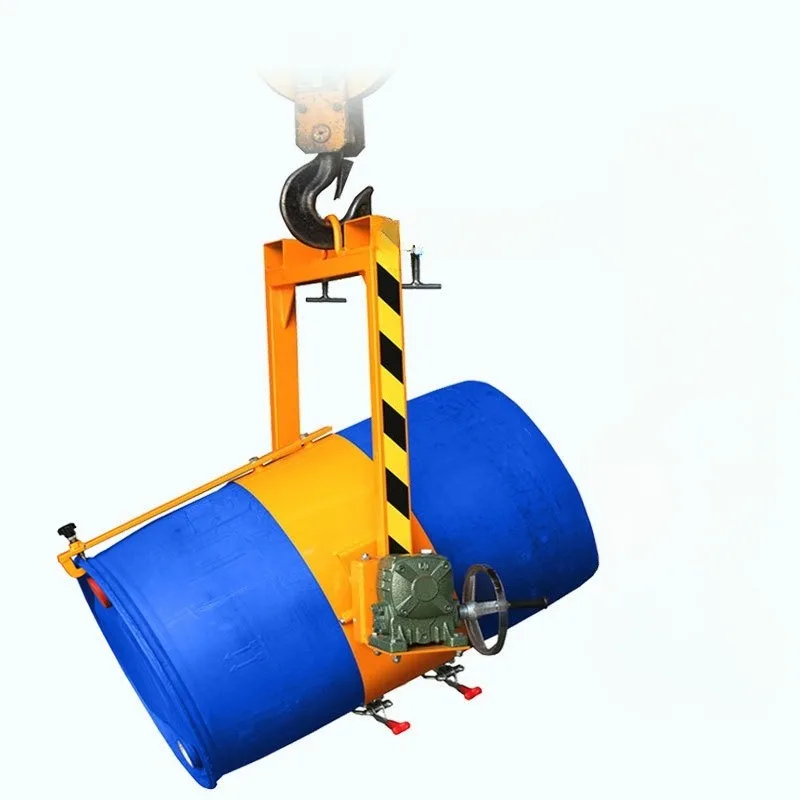 Flip jig, spreader, sling, manual chain, flip, pour, bucket pusher