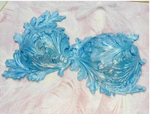 

Mermaid Bra, Silicone Bra, Strapless Top, Aquarium Photoshoot, Chest Hugging Bra, Transparent Back Strap