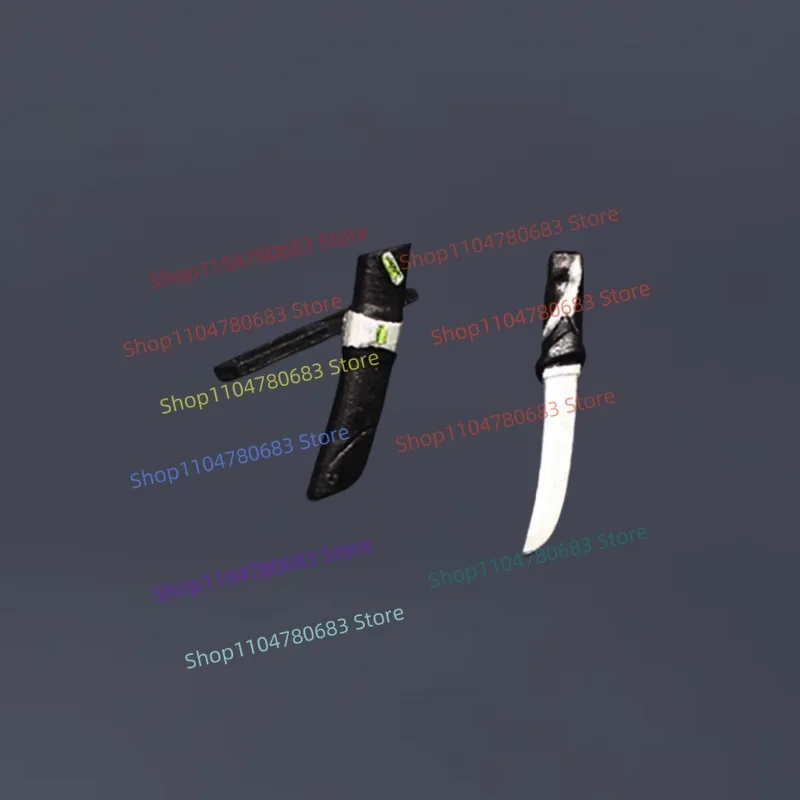 Bloques de construcción MOC, Mini figuras, doble cuchillo, accesorios de animación de dibujos animados, armas, modelo de ensamblaje decorativo, juguetes, regalos