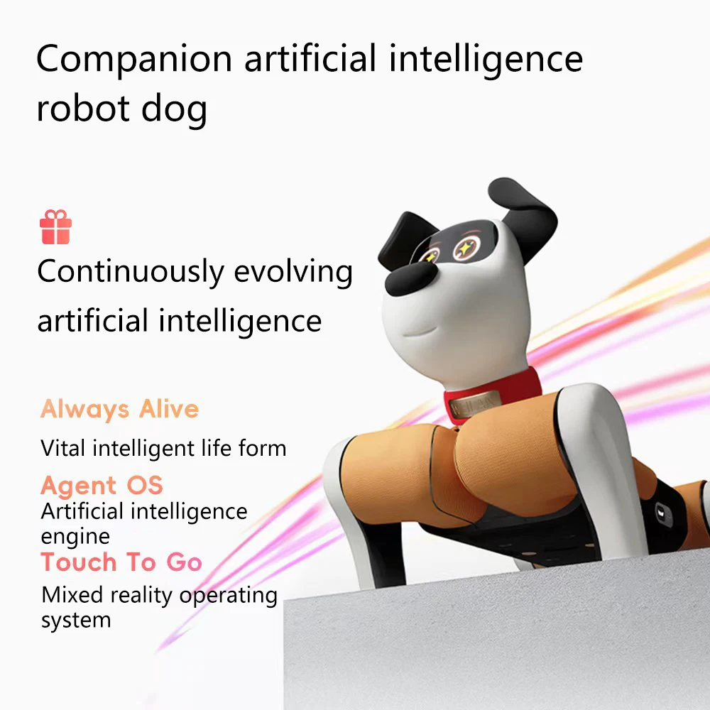 AI Controle Remoto Robot Dog, Interativo Eletrônico Pet Toy, Companion