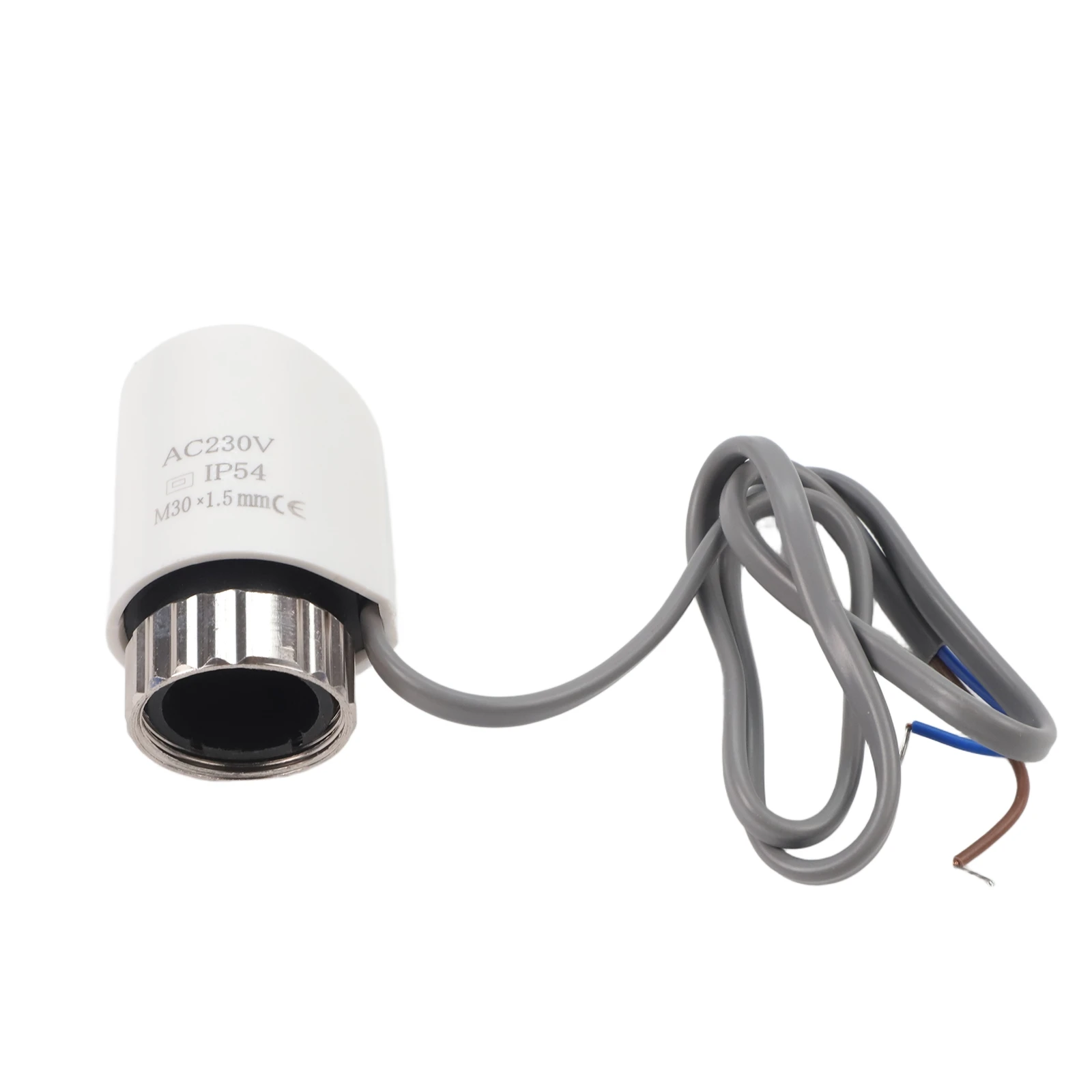 AC230V Electric Heating Actuator Valve Floor Heating Radiator Temperature And Water Flow Controller Plumbing Control Valve