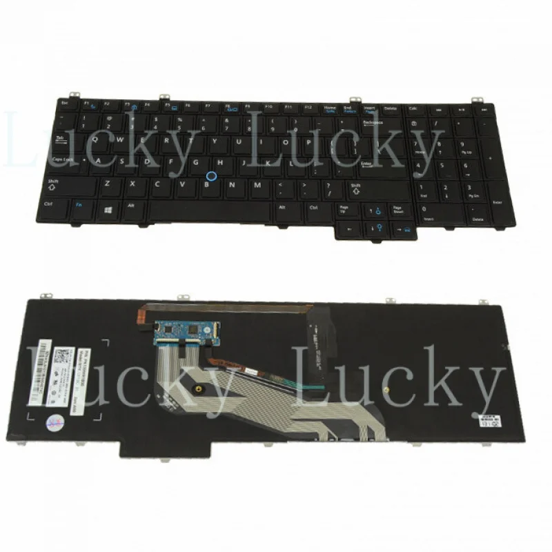 

f 76X2J FOR DELL Latitude E5540 Laptop Keyboard with Stick Pointer Backlight