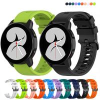 Silicone strap For Samsung galaxy watch3 Gear S3 Huawei watch 3 Pro/GT Soft Sports Smart Watch Fashion Wristband For Amazfit GTR