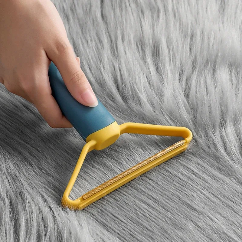 Pet Hair Remover Cat Hair Remover Double-sided  Sofa Clothes Shaver Lint Rollers for Cleaning Cat Comb Brush Removal Mitts Brush