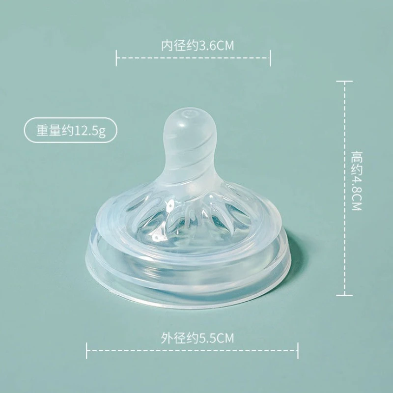 Baby Bottle Kids Cup Silicone Sippy Straw Mouth Feeding Bottle Nipple Bottle Replace Accessory