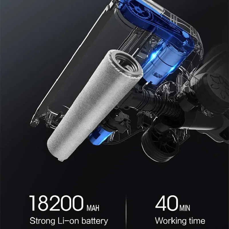 LEDEAST Man5s Suction Mop And Washing Integrated Wireless Handheld Automatic Cleaning Sweeping Dry And Wet Vacuum Cleaner